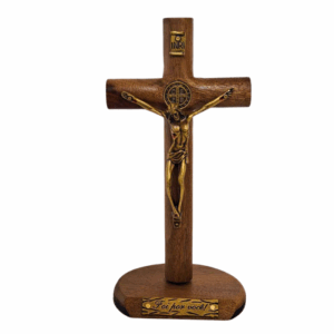 CRUCIFIXO  FOI POR VOCE 17 CM
