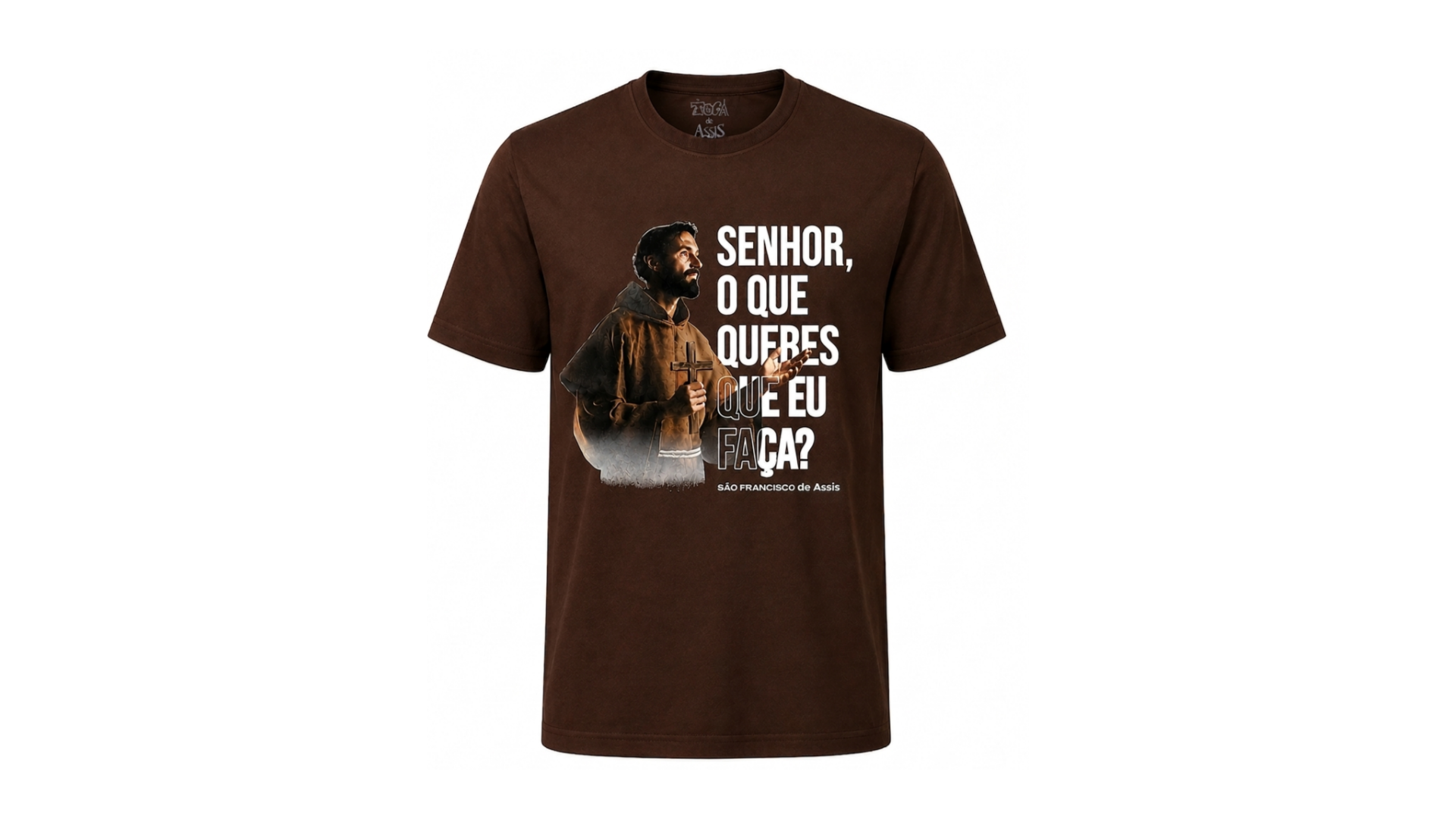 CAMISETA ORACAO DE SAO FRANCISCO