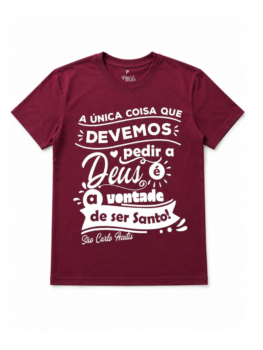 BABY LOOK CARLO VINHO