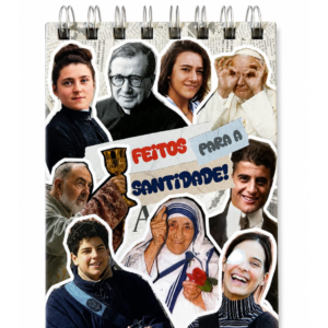 BLOQUINHO CAPA DURA FEITOS PARA A SANTIDADE