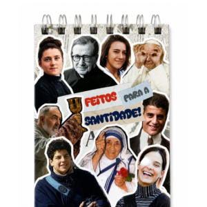 BLOQUINHO CAPA DURA FEITOS PARA A SANTIDADE