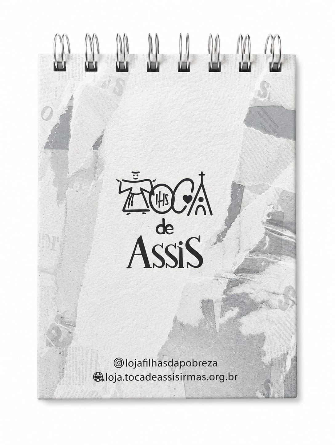 BLOQUINHO CAPA DURA FEITOS PARA A SANTIDADE - Imagem 2